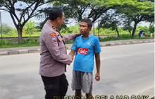 Polisi Baik, Ipda Purnomo Bantu Pria yang Terlantar di Jalan sampai Memandikannya