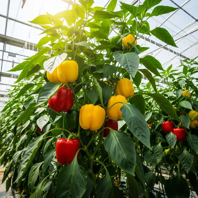 Tanaman Paprika (Gemini AI)