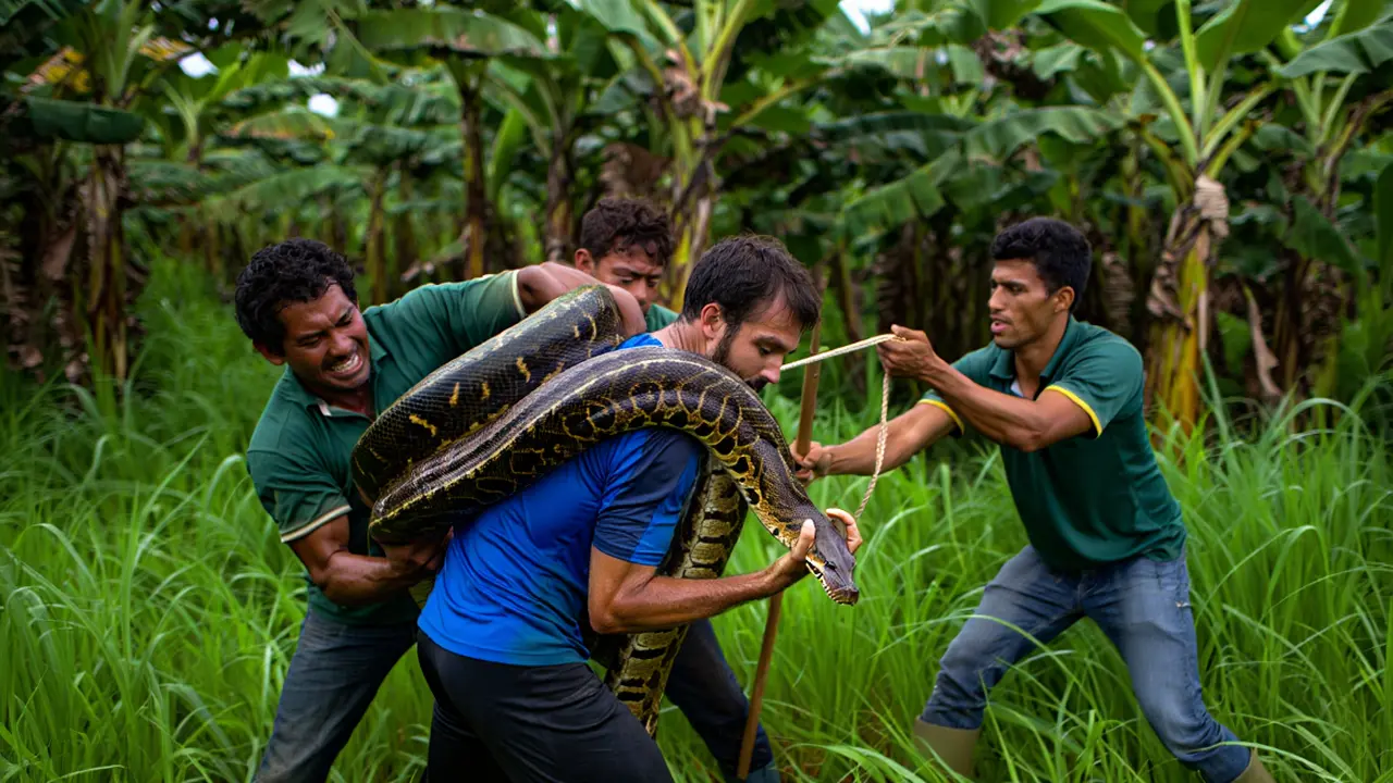 Apa yang Harus Dilakukan Jika Melihat Ular Piton di Kebun?