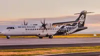 Pesawat Air New Zealand. (dok. @airnz/Instagram/https://www.instagram.com/p/C3QiYFBsn7j/?igsh=ejc4b2VkaWhvMDVz/Putri Astrian Surahman)