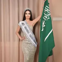 Untuk pertama dalam sejarah, Arab Saudi mengirimkan wakil pertamanya ke Miss Universe. [@rumy_alqahtani]