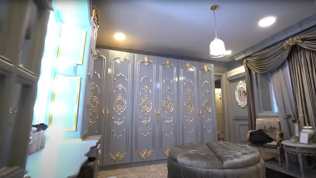 7 Potret Kamar Tidur Tasya Farasya, Mewah bak Istana dengan Sentuhan Klasik