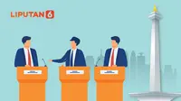 Banner Infografis Adu Program 3 Paslon di Debat Pilkada Jakarta 2024. (Liputan6.com/Abdillah)