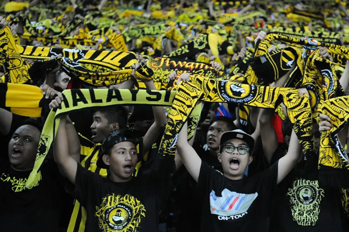 Suporter sepak bola Malaysia