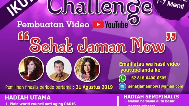 Challenge Sehat Jaman Now