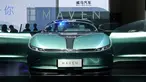 Kendaraan konsep Weltmeister dipamerkan dalam Pameran Otomotif Internasional Beijing 2020 di Beijing, China, 29 September 2020. Sebanyak 785 mobil tahun ini ditampilkan di Pameran Otomotif Internasional Beijing atau Auto China 2020. (Xinhua/Ding Hongfa)