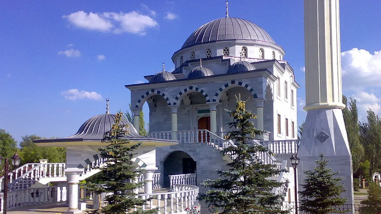 Masjid Sultan Sulaiman (Маріупольська мечеть) di Mariupol, Ukraina.