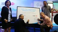 HSBC Indonesia bekerja sama dengan Putera Samperna Foundation (PSF) meluncurkan Program Pendidikan Perbankan dan Keuangan.