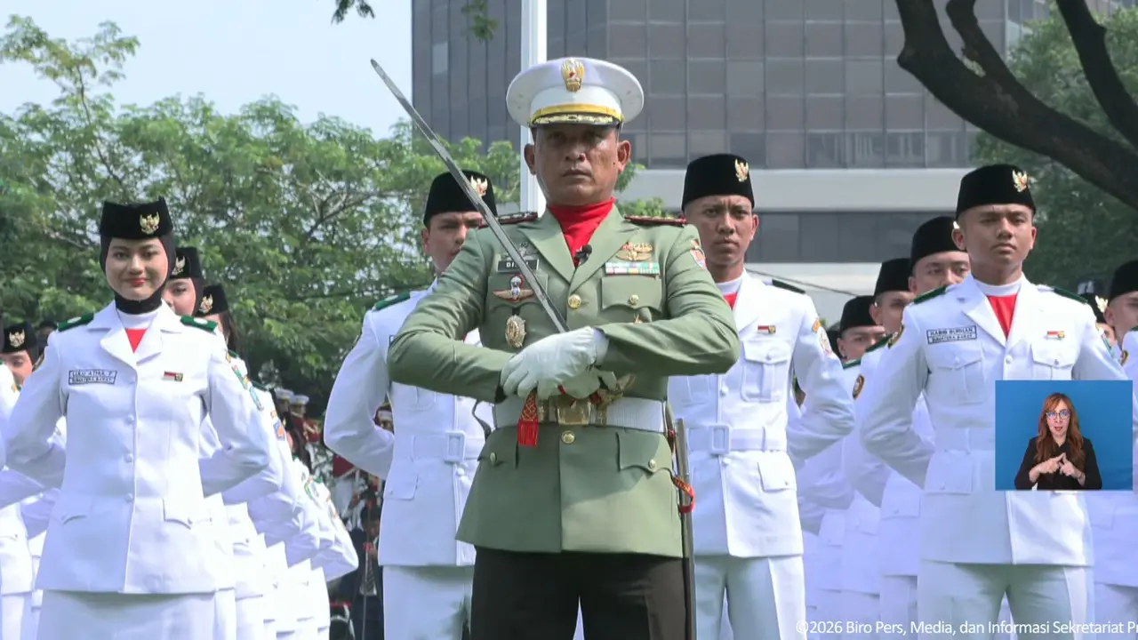Kolonel Inf Didin Nasruddin Darsono komandan upacara hari lahir Pancasila.