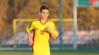 Wonderkid Fiorentina asal Rumania, Ianis Hagi (/Sportnews Libertatea/Liputan6.com)