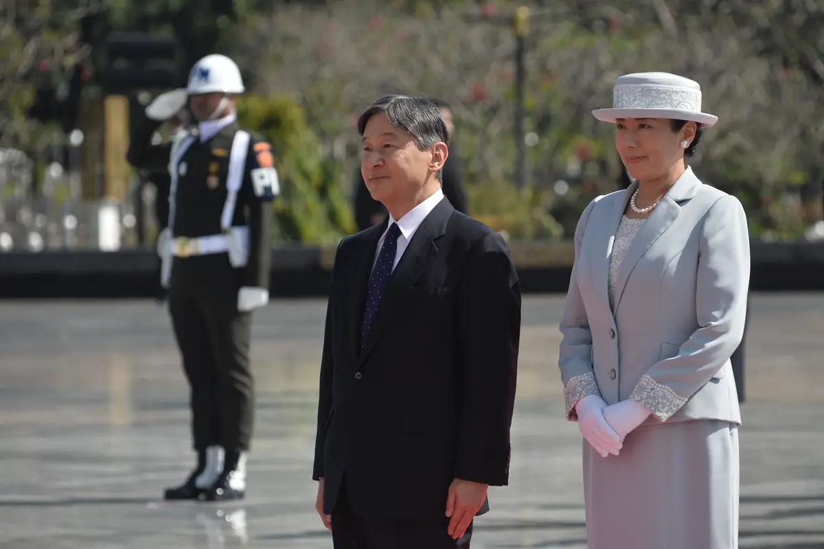 Kaisar Jepang Naruhito di TMP Kalibata
