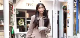 Potret Sabrina Chairunnisa Kala Berlibur di Korea (credit: instagram/sabrinachairunnisa_)
