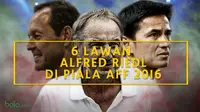 6 Lawan Alfred Riedl Di Piala AFF 2016 (Bola.com/Adreanus Titus)