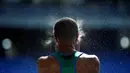 Pelari asal Brasil, Lutimar Paes tengah bersiap untuk kategori Men's 800m final pada ajang Ibero-American Athletics championship - 2016 Rio Olympics Stadium, Brasil (15/5/2016).  (REUTERS/Sergio Moraes)