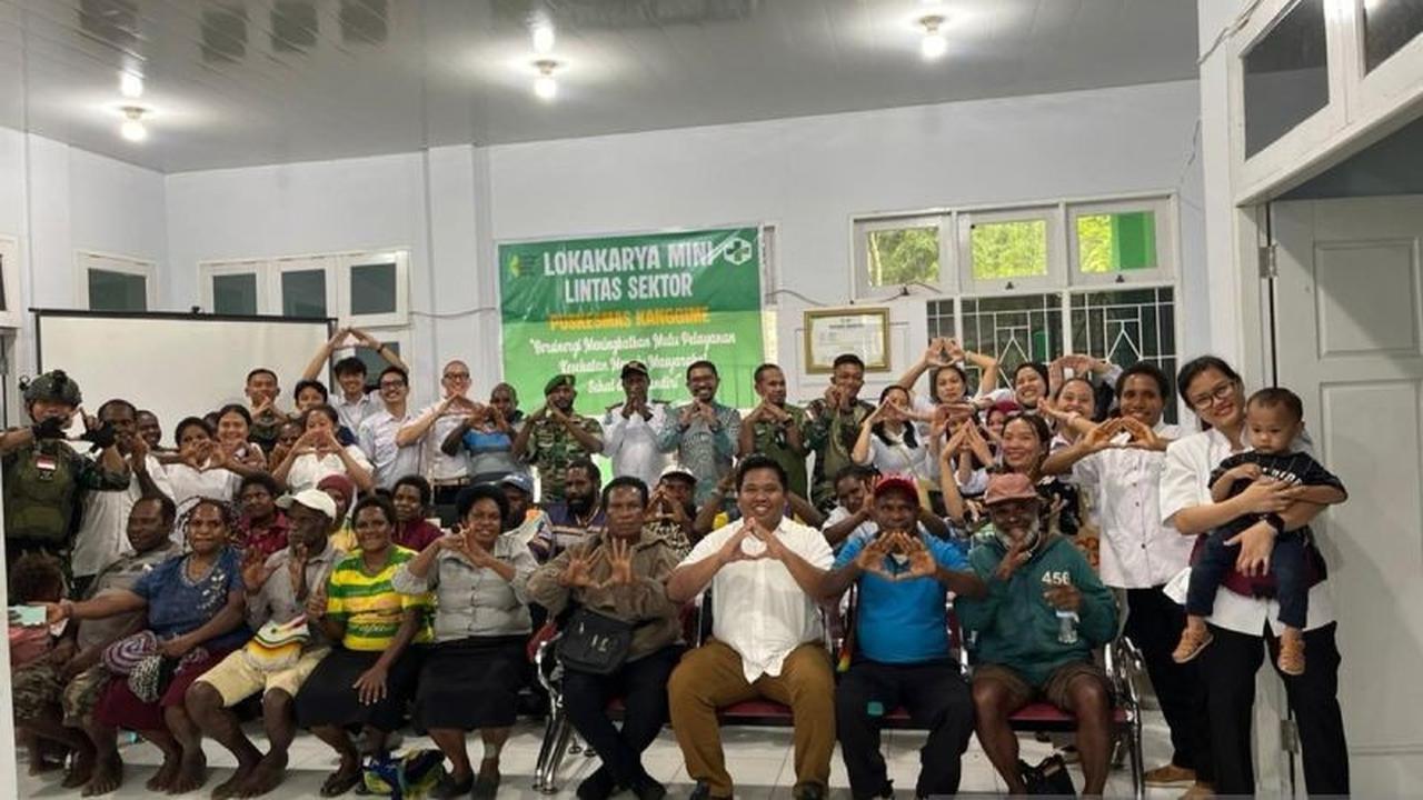 Tingkatkan Mutu Layanan Medis, Sinergi Satgas TNI Puskesmas Kanggime di Tolikara Perkuat Kesehatan Masyarakat