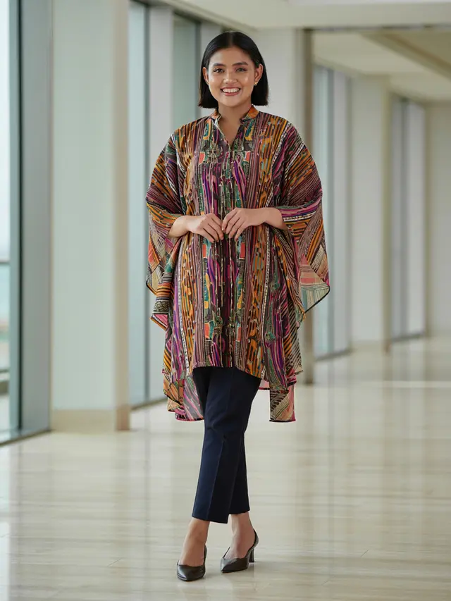 Batik Batwing untuk Wanita Gemuk