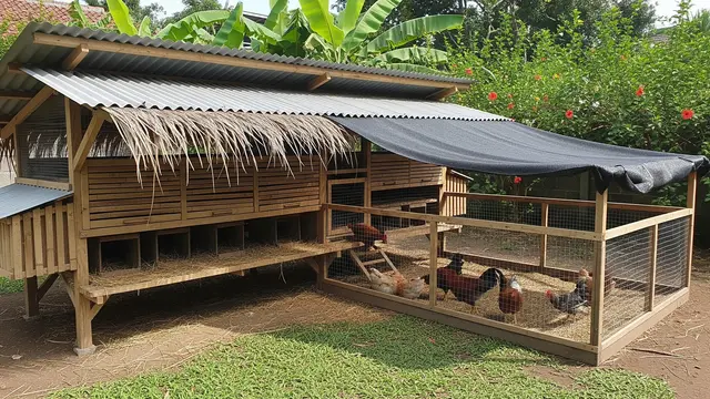 9 Posisi Kandang Ayam yang Membuat Ayam Cepat Bertelur, Produktivitas Maksimal