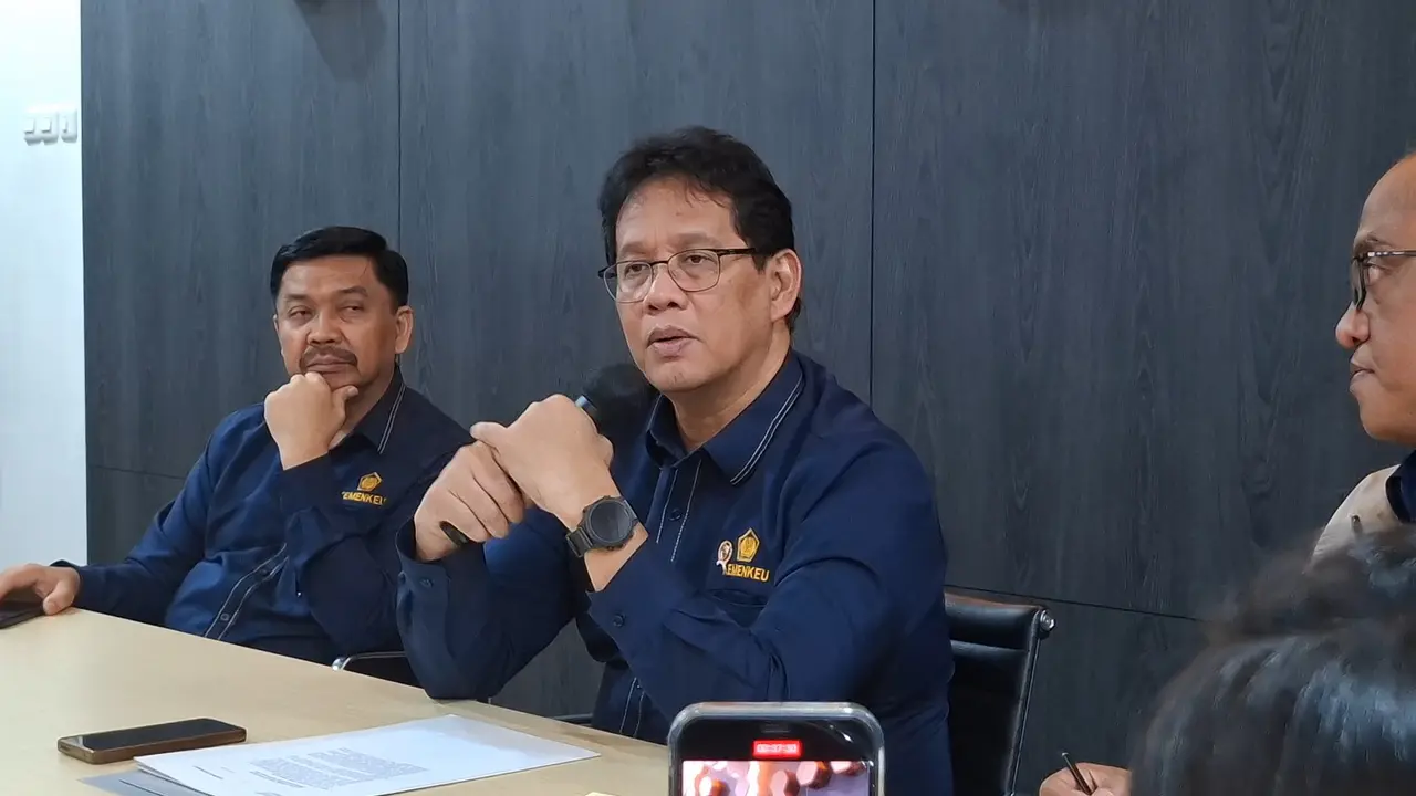Konferensi pres Menteri Keuangan Purbaya Yudhi Sadewa (Menkeu Purbaya) di Kantor Kementerian Keuangan, Jakarta, Rabu (31/12/2025).