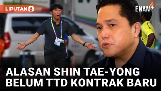 VIDEO: Erick Thohir Jelaskan Alasan STY Belum Tandatangani Kontrak Baru di Timnas Indonesia