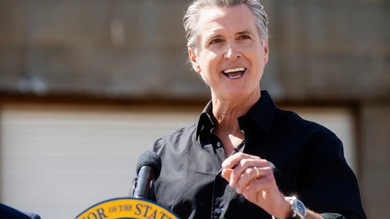 Gubernur California Gavin Newsom