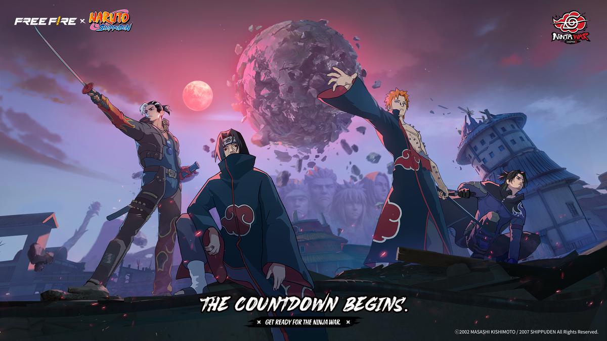 Free Fire x Naruto Shippuden Chapter 2 Resmi Hadir, Siap Guncang Dunia Ninja Mulai 30 Juli!
