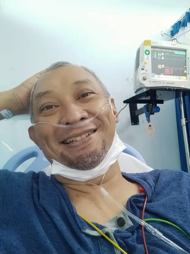 Chef Haryo Pramoe menjalani operasi besar jantung, 1 Oktober 2021.