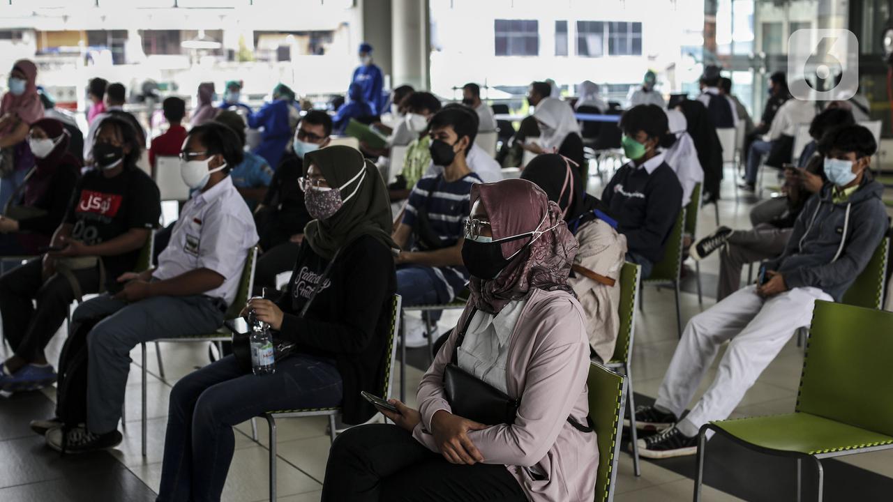 FOTO: Stasiun MRT Jakarta Gelar Vaksinasi COVID-19