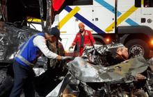 Kronologi Detik-Detik Kecelakaan di Gerbang Tol Ciawi, Truk Seruduk Mobil hingga Terbakar dan Rusak Parah