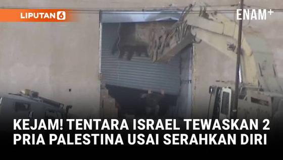 Dua Pria Palestina Tewas Usai Diduga Menyerah, Rekaman Picu Kecaman
