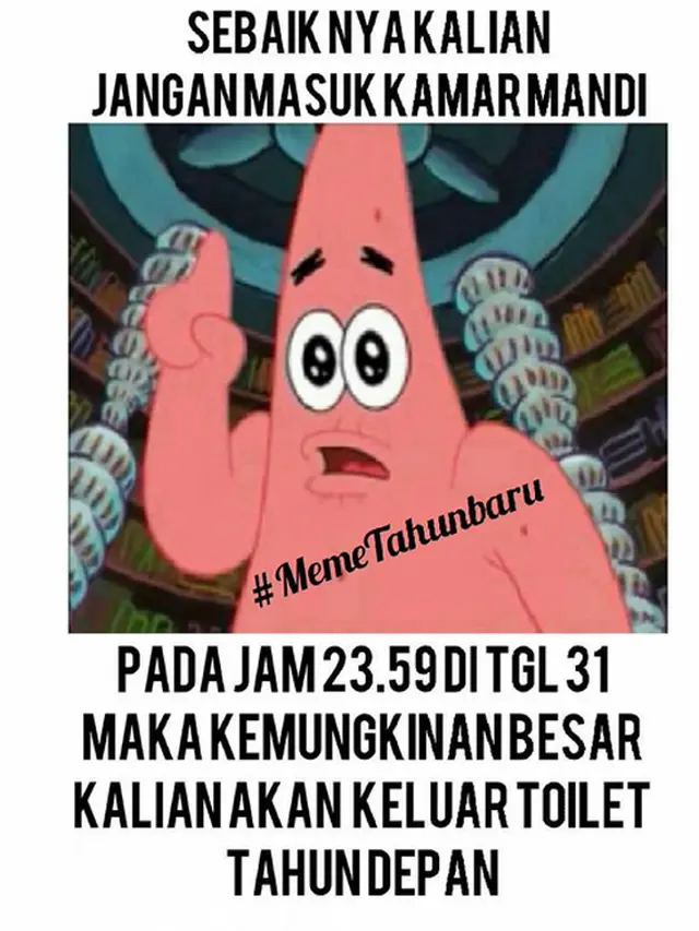 Enggak Ada Peningkatan, Ini 7 Meme Aktivitas Tahun Baru 2023