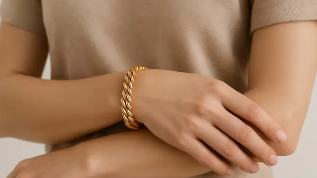 Model Gelang Rantai Twist