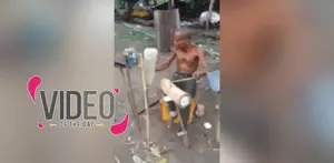 Kakek Kreatif Ini Main Drum dengan Bahan-bahan Daur Ulang 