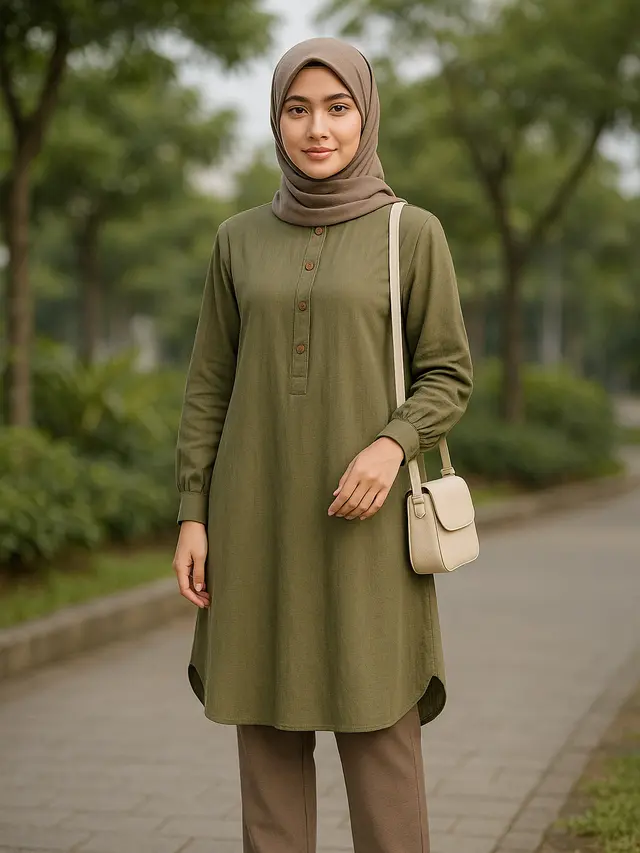 7 Model Gaya Ibu Muda Muslimah Berhijab yang Simpel, Stylish Tapi Tetap Syar’i