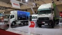 Isuzu truk dalam pameran GIIAS 2022 (Otosia.com/Nazar Ray)