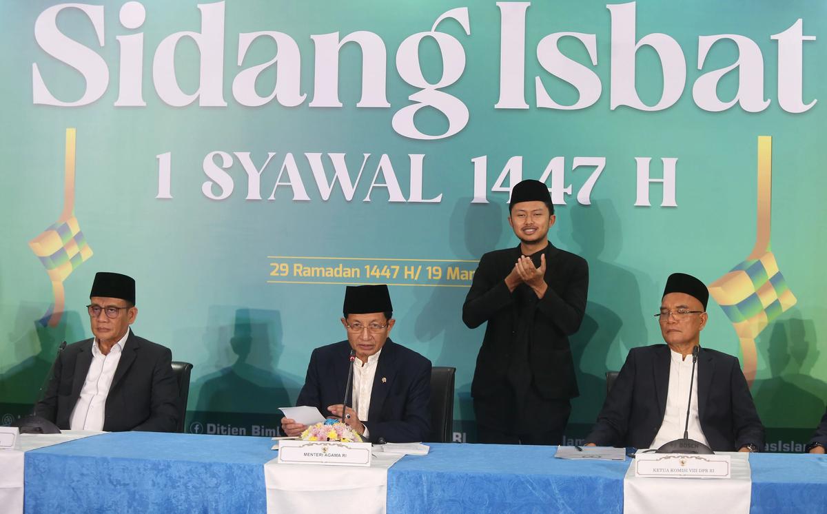 FOTO: Pemerintah Tetapkan Idulfitri 2026 Jatuh pada 21 Maret