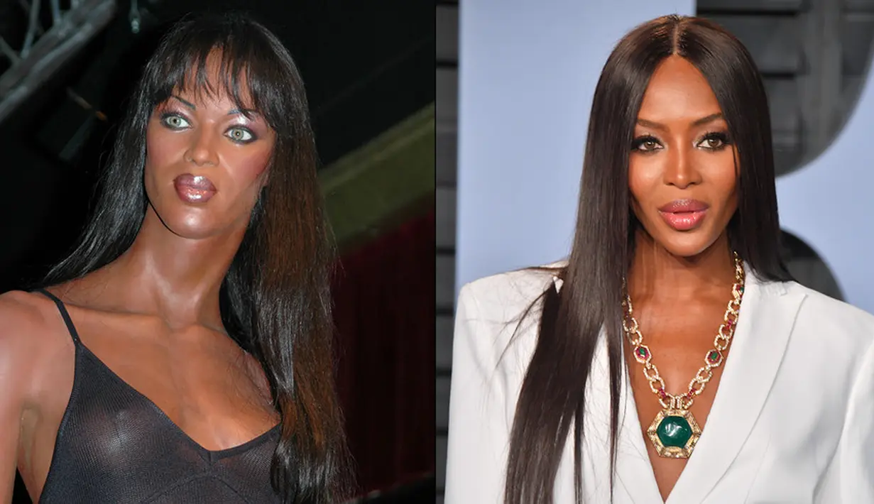 Naomi Campbell adalah salah satu supermodel yang ikonik. Namun kenapa pantung lilinnya serem bangeeet? (Getty Images/Cosmopolitan)