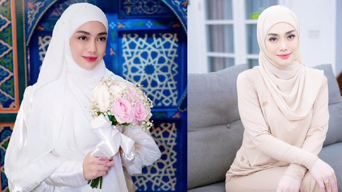 Potret Celine Evangelista yang Tampil Menawan Kenakan hijab, Sebut Rasa Nyaman dengan Penampilan yang Lebih Tertutup