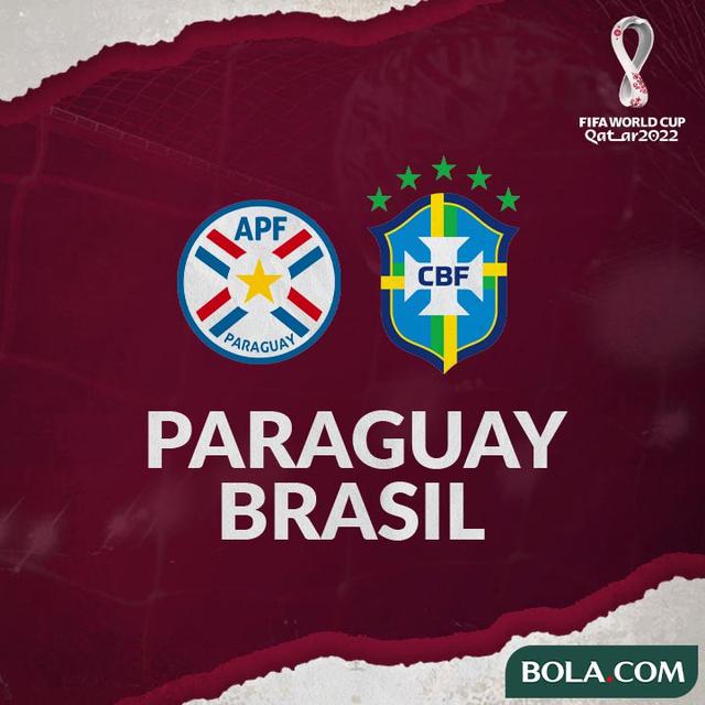 Kualifikasi Piala Dunia - Paraguay Vs Brasil