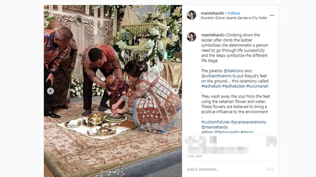 Prosesi Tedak Siten Cucu Komisaris Pertamina Condro Kirono