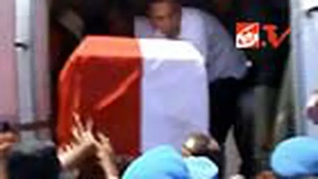 Jenazah Kapolsek Mulia Disambut Hujan Tangis