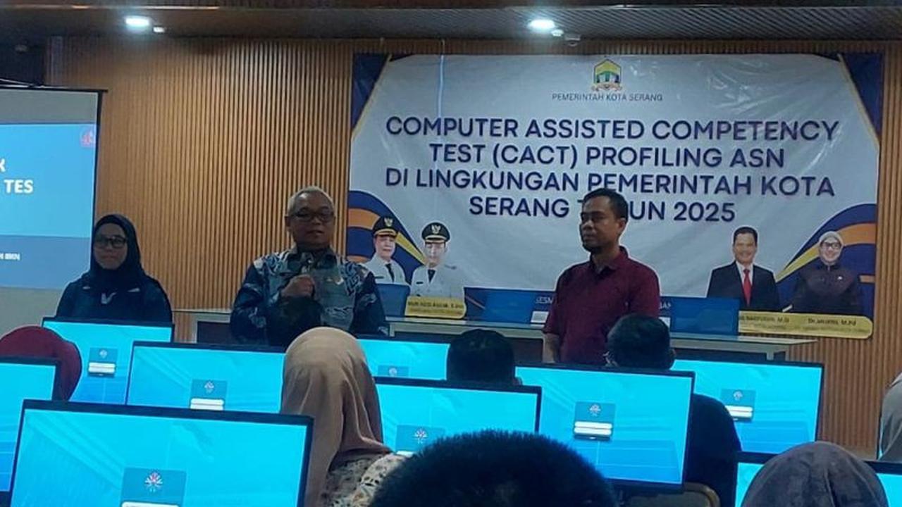 Kota Serang Jadi Percontohan Tes Kompetensi ASN Banten, BKN Ungkap Alasannya