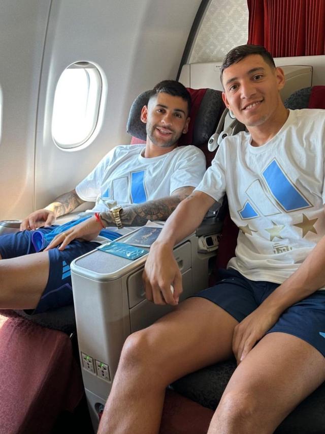 Kedatangan Timnas Argentina ke Indonesia