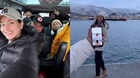 Gading Marten dan Medina Dina Liburan di Norwegia (Sumber: Instagram/gadiiing)