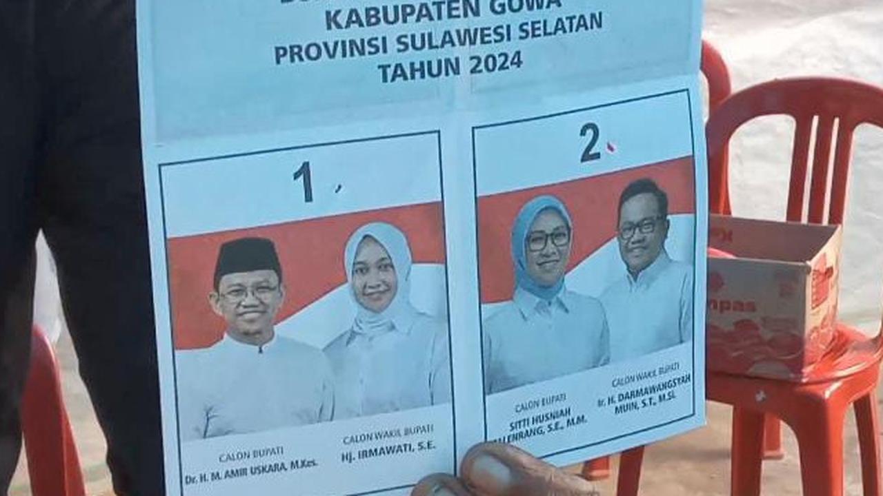 Heboh Temuan Surat Suara Pilkada Gowa Sudah Tercoblos, Ini Penjelasan KPPS