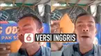 Viralnya makanan Odading Mang Oleh yang dipromosikan oleh Ade Londok. Membuat komika yang satu ini membuat translatenya dalam bahasa inggris.