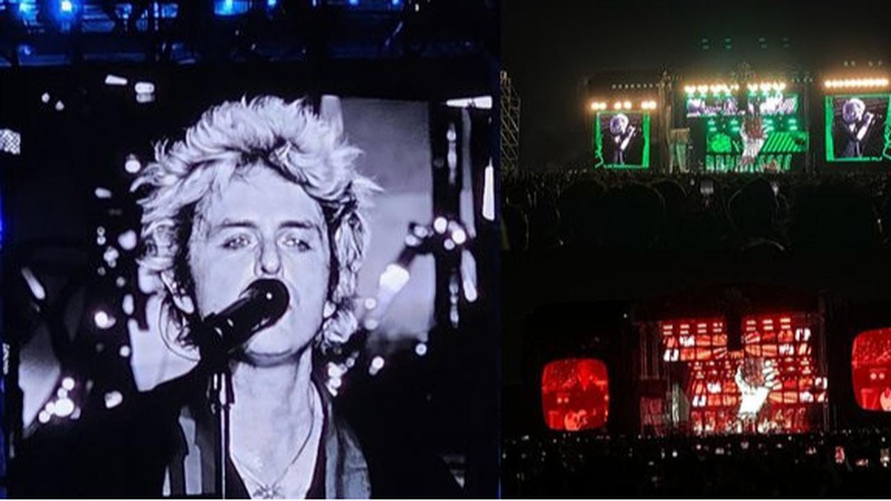 Sosok Emak-Emak Metal di Konser Green Day, Energinya Membara yang Muda Minggir Dulu