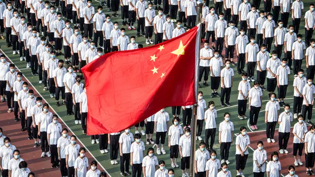 FOTO: Hari Pertama Sekolah Tatap Muka di China