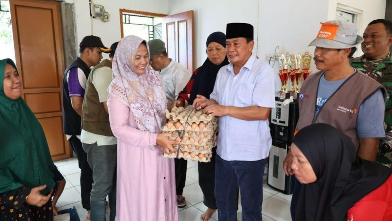 Bupati Tangerang Salurkan Bantuan Logistik dan Tinjau Lokasi Banjir Cikande Tangerang