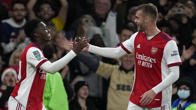 Eddie Nketiah - Arsenal - Piala Liga Inggris