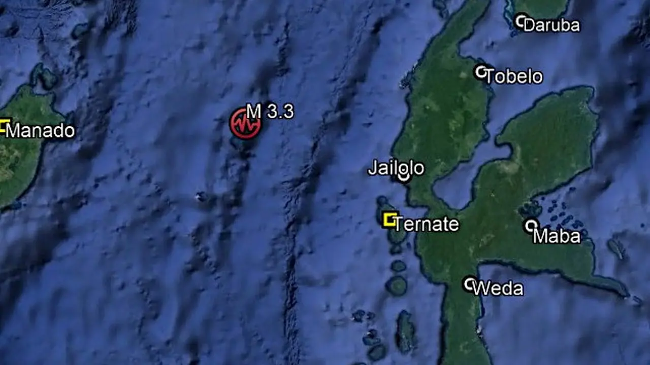 Tak Ada Laporan Kerusakan Pasca Gempa 6,1 M Goyang Maluku Utara